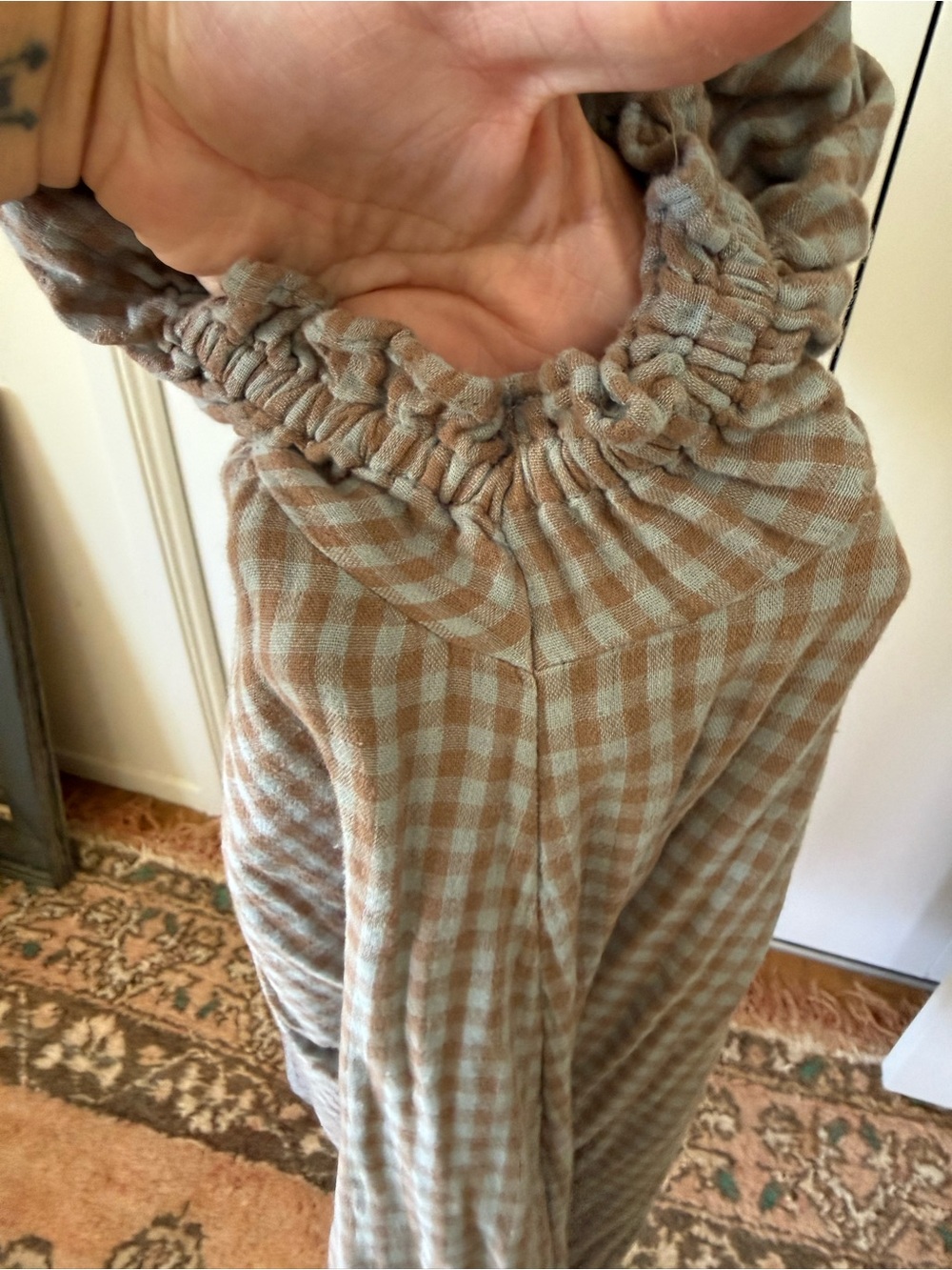 Free people gingham dress - Picture 6 of 10